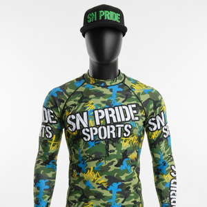 Rashguard MMA et BJJ à manches longues, design personnalisé, fabrication OEM, avec votre logo, sublimation. - Product Image 1