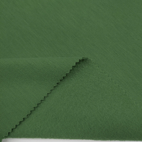 Tissu en molleton vert 58 pouces, tissé peigné uni, résistant aux plis, poids moyen 260 GSM, pour textiles de maison, pour filles et garçons
