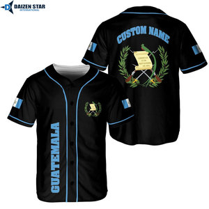 Custom Baseball Jersey Sublimated Team Uniform Breathable Polyester Sports Wear - Product Image 3
