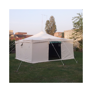 Tente de camping extérieure en toile imperméable de qualité supérieure, tente familiale de secours en cas de catastrophe, tente pour réfugiés, taille personnalisée, prix de gros abordable - Product Image 5