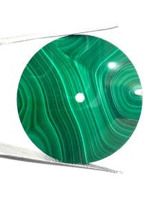 Esfera de Reloj de Malaquita Natural, Suministro de Fábrica, Tamaño Personalizado, Esfera de Piedra Preciosa Verde de Lujo para Relojes Mecánicos y de Cuarzo - Product Image 5