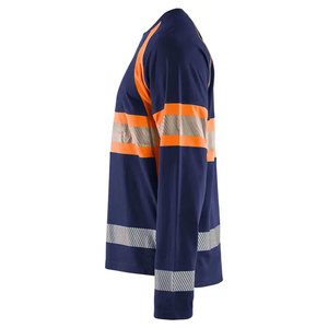 High Visibility Custom Color Safety T-Shirts Reflective Long Sleeve Worker Construction T-Shirts by Star Crystal Enterprises - Product Image 6