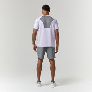 Conjuntos Deportivos de Camiseta y Pantalones Cortos de Algodón Ligero para Hombre, Transpirables, para Verano, con Logotipo Personalizado - Product Image 2