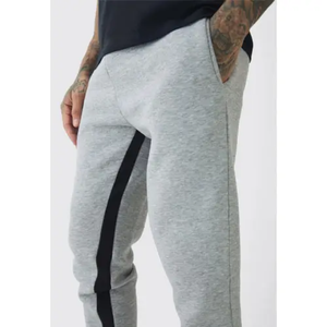 Pantalones Deportivos RICSA Unisex Gris y Negro con Bloques de Color, de Secado Rápido, de Algodón, para Deportes Electrónicos, Corte Adulto - Product Image 4