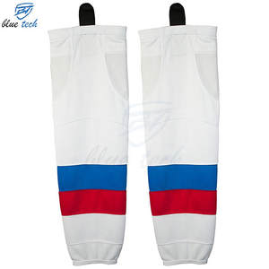 Calcetines de Hockey sobre Hielo de Diseño Personalizado, Duraderos, Elásticos, Ecológicos, de Secado Rápido, con Base de Spandex/Poliéster, Ropa Deportiva para Equipos, Gran Venta - Product Image 2