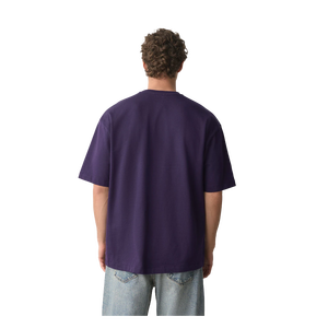 T-shirt en coton à manches courtes et col rond pour homme, coupe classique, couleur unie, style décontracté, tricot jersey, teinture unie - Product Image 2