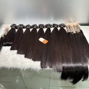 Extension de cheveux humains de trame de génie vietnamien naturel à double tirage avec un seul donneur - Product Image 4