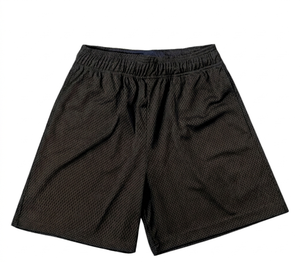 Shorts décontractés extensibles en maille pour hommes, écologiques, légers, 100 % polyester, de notre usine d'exportation - Product Image 2