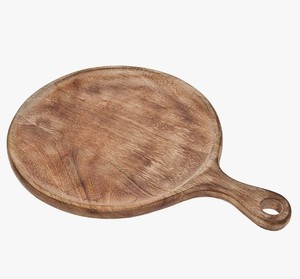 Tablas de Cortar Redondas de Madera Duraderas con un Grosor Óptimo de 1.5 cm, Reutilizables y Aptas para Lavavajillas - Product Image 2