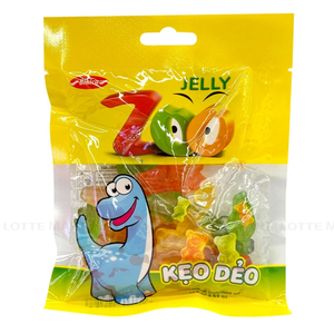 Bibica Zoo Jelly Gummy <b>Candy</b> 16g Multi-Colored Cartoon Shape Fruity Flavor Bag - Product Image 3