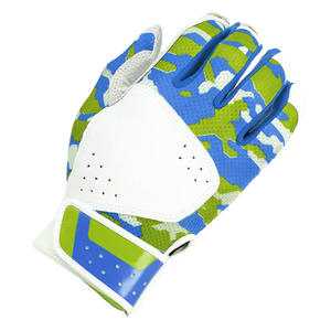 Sports Wear Baseball Battling Gloves For Men's Full Finger Breathable Baseball <b>Batting</b> Gloves With Custom Printed Design - Product Image 4