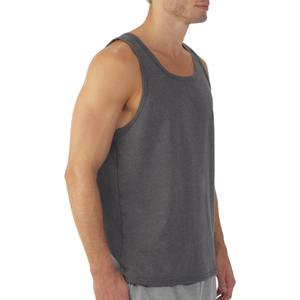 Men's Gym <b>Workout</b> <b>Tank</b> <b>Top</b> Singlet Custom Design Fitness 100% Cotton Breathable Quick Dry Knitted Eco-Friendly Embroidery - Product Image 1