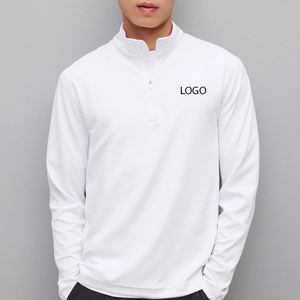 Sweat-shirt pour homme à col montant pour plus de confort, manches longues, prix avantageux pour les acheteurs en gros, coupe décontractée avec logo personnalisé - Product Image 1