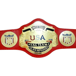 Ceinture de championnat de haute qualité personnalisable pour la boxe, le judo, le taekwondo, la lutte, le samouraï, avec doublure en cuir PU de haute qualité - Product Image 2