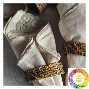 Fournisseur de porte-serviettes en rotin tressé sur mesure pour la décoration de mariage, les projets hôteliers, les collections de vente au détail et les commandes de cadeaux - Product Image 2
