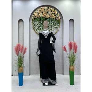 Beau haut et bas de fête avec ensemble élégant de taille Dupatta XL - Product Image 1