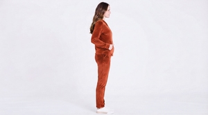 Conjunto de Ropa Informal para Mujer con Logotipo Personalizado, Sudadera con Capucha y Pantalones a Juego - Product Image 2