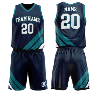 Uniformes de Baloncesto Personalizados de Alta Calidad, Manga Corta, Transpirables, Tallas Grandes, Precio Razonable, Más Vendidos - Product Image 3