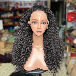 Peluca frontal de encaje estilo rizado de moda, productos de cabello virgen vietnamita, pelucas frontales de encaje, cabello humano rizado, ondulado, liso, personalizado - Product Image 3