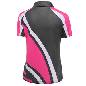 Polo personnalisé sublimé en gros pour femme – T-shirt et polo de golf en polyester de qualité supérieure avec design imprimé par sublimation - Product Image 2