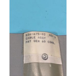 2 836-675-02 CABLE PAT GEN 60 COND., 167660 - อุปกรณ์และอะไหล่เซมิคอนดักเตอร์ระดับโลกที่เชื่อถือได้ - Product Image 3