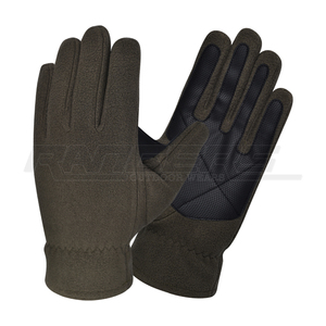 Guantes de Caza de Forro Polar Resistentes, Color Verde Oliva, Resistentes al Viento, Equipo Táctico para Exteriores, para Supervivencia en Clima Frío, Guantes de Invierno - Product Image 1