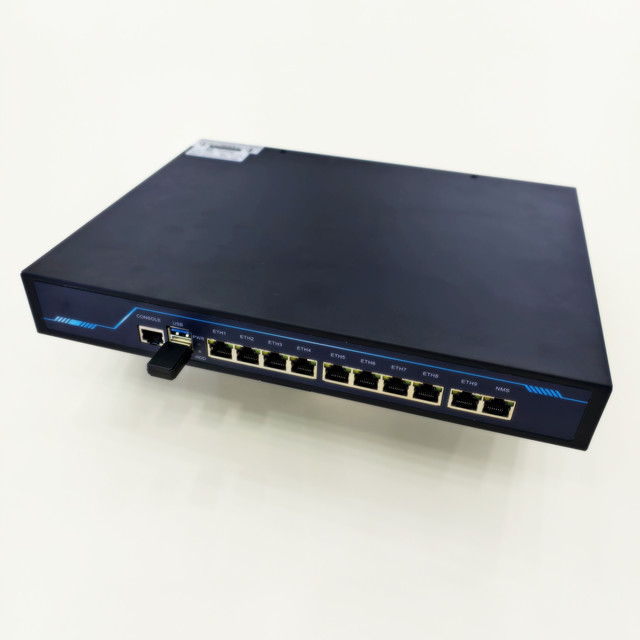 Professional 1U Rack IPTV Restreaming Server with 8-Channel Input/1-Channel Output AC 100-245V for Hotel Hospital Community Use