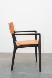 Silla de Comedor Moderna de Madera con Patas de Madera de Fresno y Asiento Tapizado para Cocina, Comedor, Hogar, Restaurante, Hotel PISANO - Product Image 3