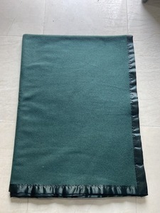 Om Shakti High Quality Durable Warm Olive Green Wool <b>Blanket</b> for Camping Trekking and Outdoor Activities Available at Best Price - Product Image 2