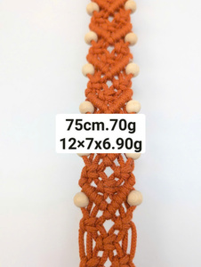 Decoración Boho Personalizada, Hecha a Mano, Porta Sombreros, Artículos para el Hogar, Tapiz de Macramé para Colgar en la Pared - Product Image 4