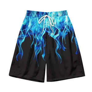 Shorts de bain personnalisés en polyester à séchage rapide pour hommes, pour la plage et le surf, fournisseur OEM ODM en gros - Product Image 6