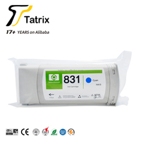 Cartouche d'encre remanufacturée Tatrix 775 ml hp831 pour imprimante hp Latex 360 570 330 335 315 365