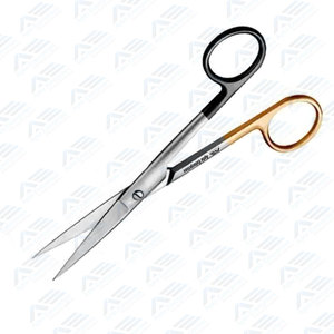 Ciseaux nasaux Forman à manche noir et or, instrument médical, instruments chirurgicaux, 16 cm, ciseaux dorsaux angulaires, acier inoxydable - Product Image 4