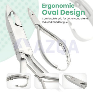 Heavy Duty Stainless Steel Nail And Cuticle Nippers With Back Lock For Professional Nail And Cuticle Care - Product Image 4