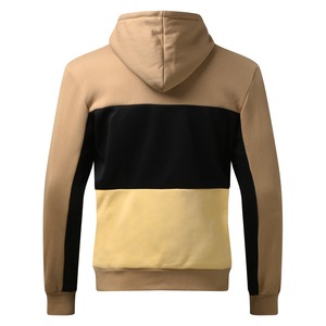 Pulls à capuche épais de qualité supérieure pour hommes, avec sublimation et color blocking, grandes tailles - Product Image 6