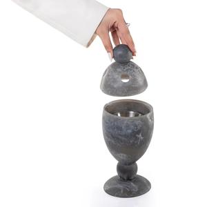 Elegant Resin Bakhoor Incense Burner for Eid Beautifully Designed Bakhoor Burner with Custom Resin and Wood for Your Home <b>Decor</b> - Product Image 2