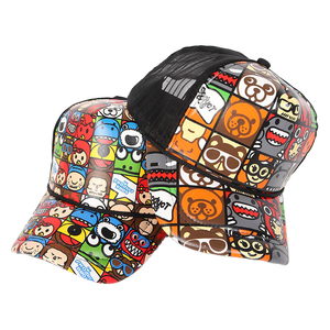 Gorra Trucker Personalizada con Estampado Completo a Color, Malla Trasera, Cierre a Presión, Estilo Urbano, Moda Casual - Product Image 6