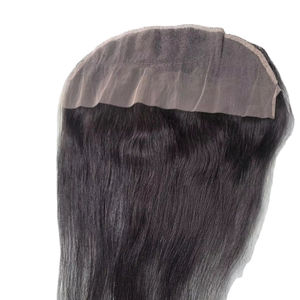 Peluca frontal de encaje 4x13 con ondas naturales, cabello humano para mujer, cabello Remy indio, cabello Taz de Bangladesh, ligera e impermeable - Product Image 1
