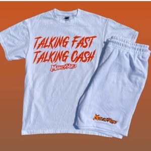 Mens Breathable <b>Track</b> <b>Suit</b> Top With Shorts Lightweight Athletic Gym Running Training Summer Wear - Product Image 4