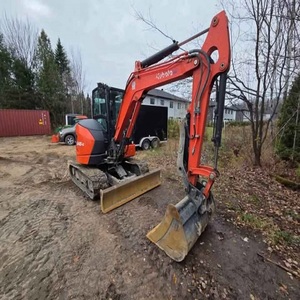 รถขุดขนาดเล็ก Kubota U48-5 แบบ Zero Tail Swing ที่ทนทาน ออกแบบมาเพื่อการขุดดินอย่างมีประสิทธิภาพ และจำหน่ายอุปกรณ์ขายส่ง - Product Image 2