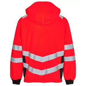 Wholesale Winter Safety <b>High</b> <b>Visibility</b> Reflective Tape <b>Jacket</b> Warning Hi Vis Workwear Construction Worker <b>Softshell</b> <b>Jackets</b> - Product Image 2