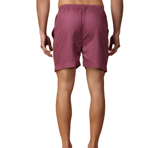 Shorts décontractés pour hommes, couleur unie, en coton, shorts d'été confortables, à porter tous les jours, légers, shorts tendance, vente en gros OEM - Product Image 5