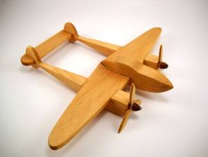 Centro de Mesa Decorativo de Madera Premium con Diseño de Avión, Elaborado para Mejorar la Estética Interior con Temática de Aviación - Product Image 3