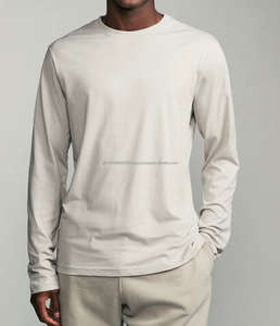 2025 Summer Wear High Quality <b>Men</b> <b>Long</b> Sleeve <b>T</b> <b>Shirt</b> for <b>Men</b> Solid Color <b>Long</b> Sleeve <b>Men</b> Full Sleeve <b>T</b> <b>Shirts</b> - Product Image 4