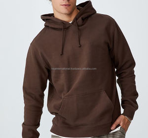 Alta calidad 100% algodón pulóver Sudadera con capucha transpirable personalizado impreso bordado traje de invierno estilo con capucha bajo mínimo al por mayor - Product Image 5