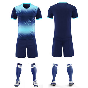 Ensemble d'uniformes de football d'hiver pour hommes, adultes, haute qualité, 100% polyester, séchage rapide, respirant, uniforme de football par sublimation - Product Image 5