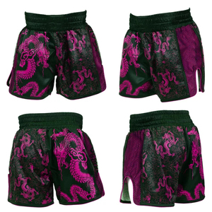 กางเกงกีฬาคุณภาพสูง Seamrewear สกรีนโลโก้ได้ตามสั่ง กางเกงออกกำลังกายสำหรับผู้ชาย MMA มวยไทย คิกบ็อกซิ่ง กางเกงฝึกซ้อมศิลปะการต่อสู้ - Product Image 6