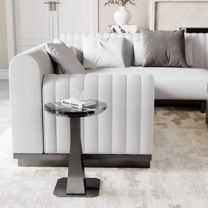 LINEA MODEN PEDESTAL <b>TABLE</b> WITH MARBLE <b>TABLE</b> EVENT COCKTAIL <b>TABLE</b> HOTEL BAR FURNITURE <b>TABLE</b> ROUND BAR <b>TABLE</b> SLEEK DESIGN - Product Image 5