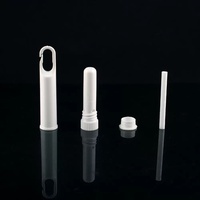 Nouvel Arrivage – Inhalateur Nasal en Plastique avec Crochet, Matériau PP, Surface Sérigraphiée, Mèche Incluse