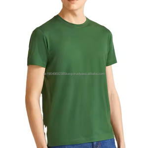 T-shirt pour homme de haute qualité, coupe ample et carrée, design simple et uni, couleurs unies, style streetwear, couleurs vierges pour la personnalisation - Product Image 2